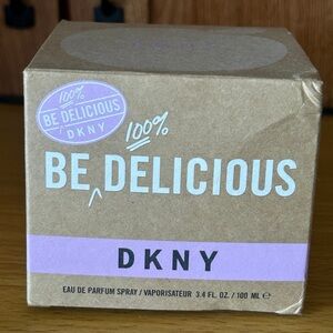 NIB DKNY Be 100% Delicious Eau de Parfum 3.4 fl Oz /100 mL